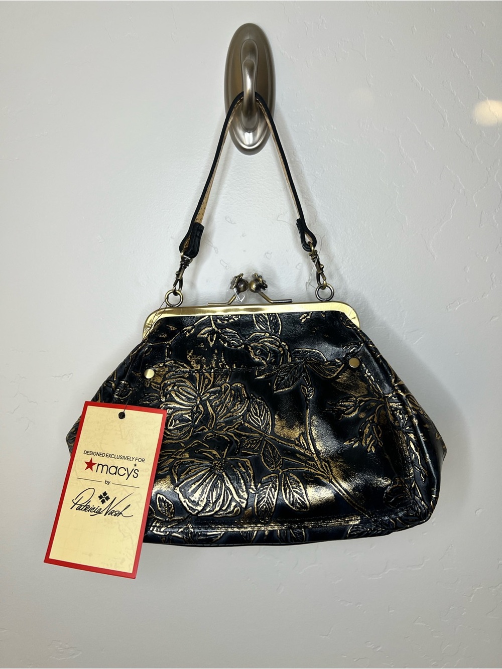 NWT Patricia Nash Tabby Frame Purse
